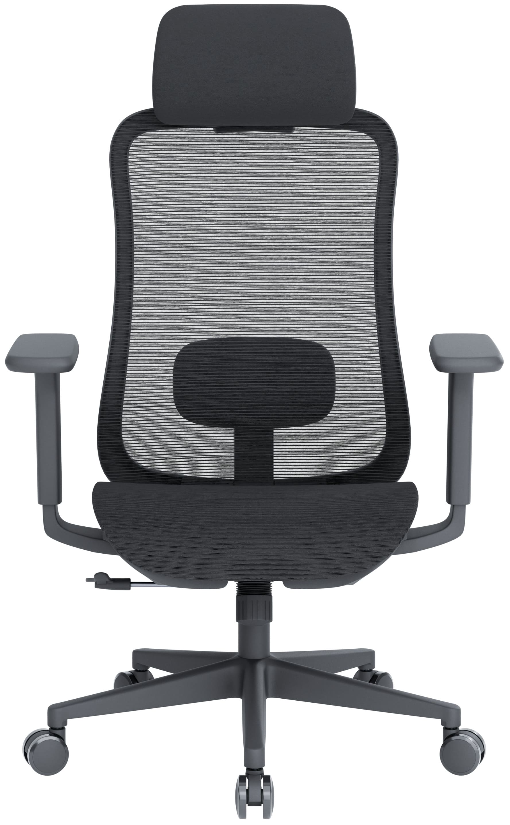 Крісло офісне OfficePro Wave OC670-B-B-B